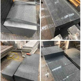 阜新 芝麻黑地铺石材