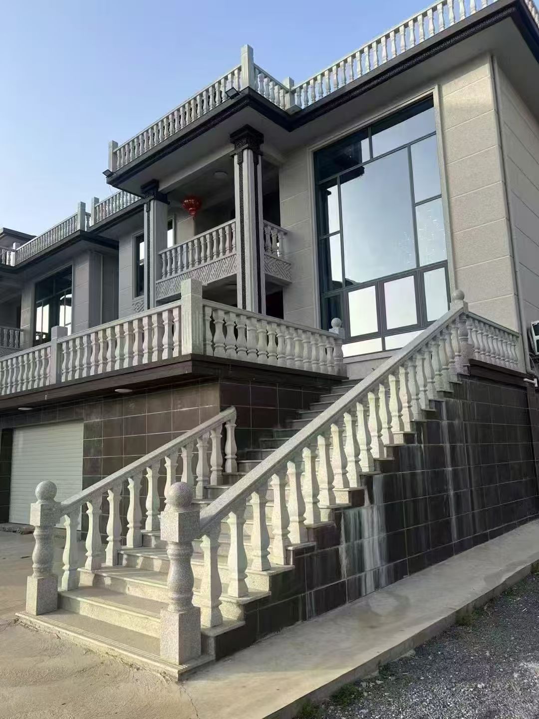 阜新 芝麻白别墅阳台栏杆，楼梯栏杆