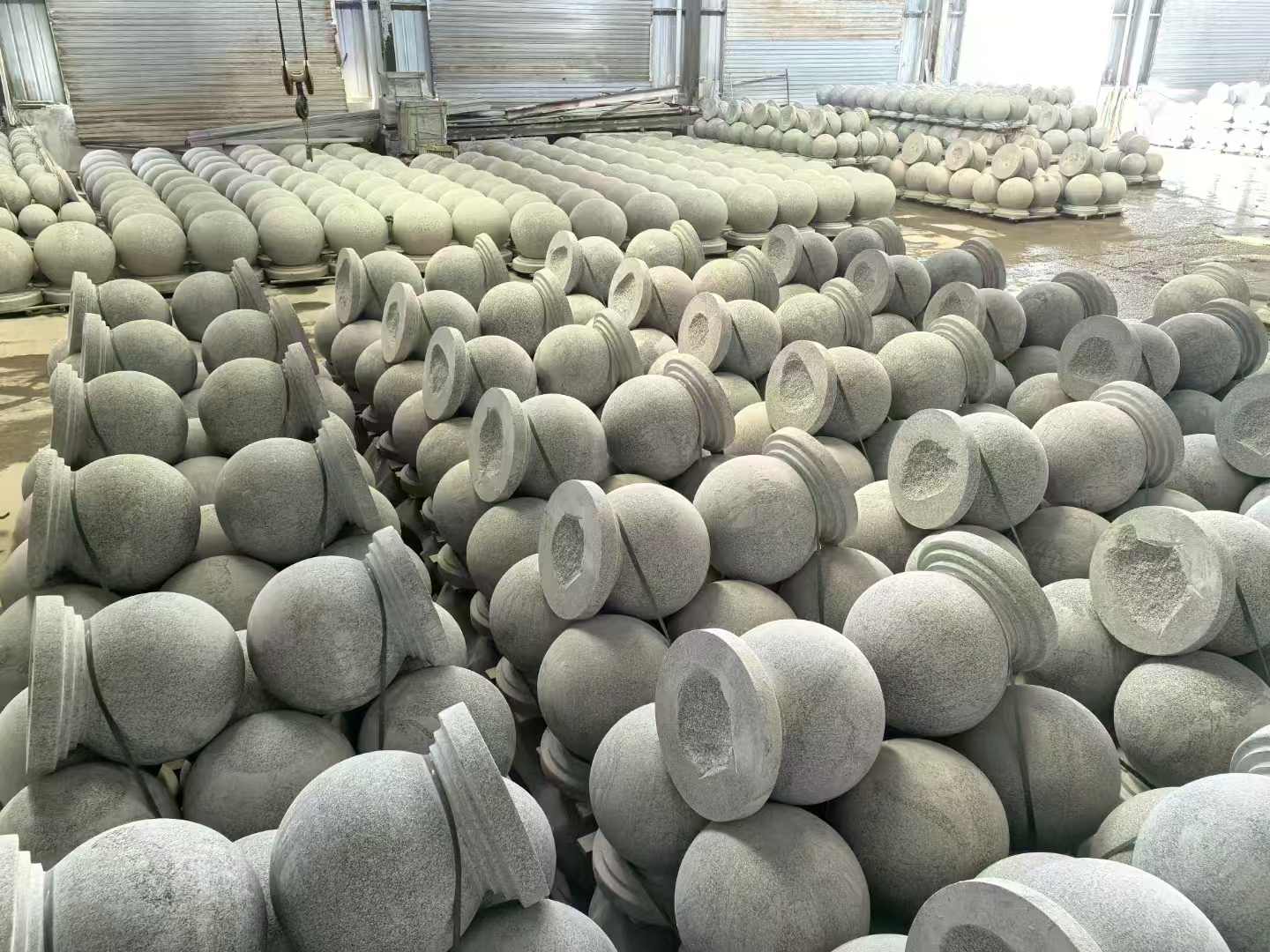 阜新石材挡车球