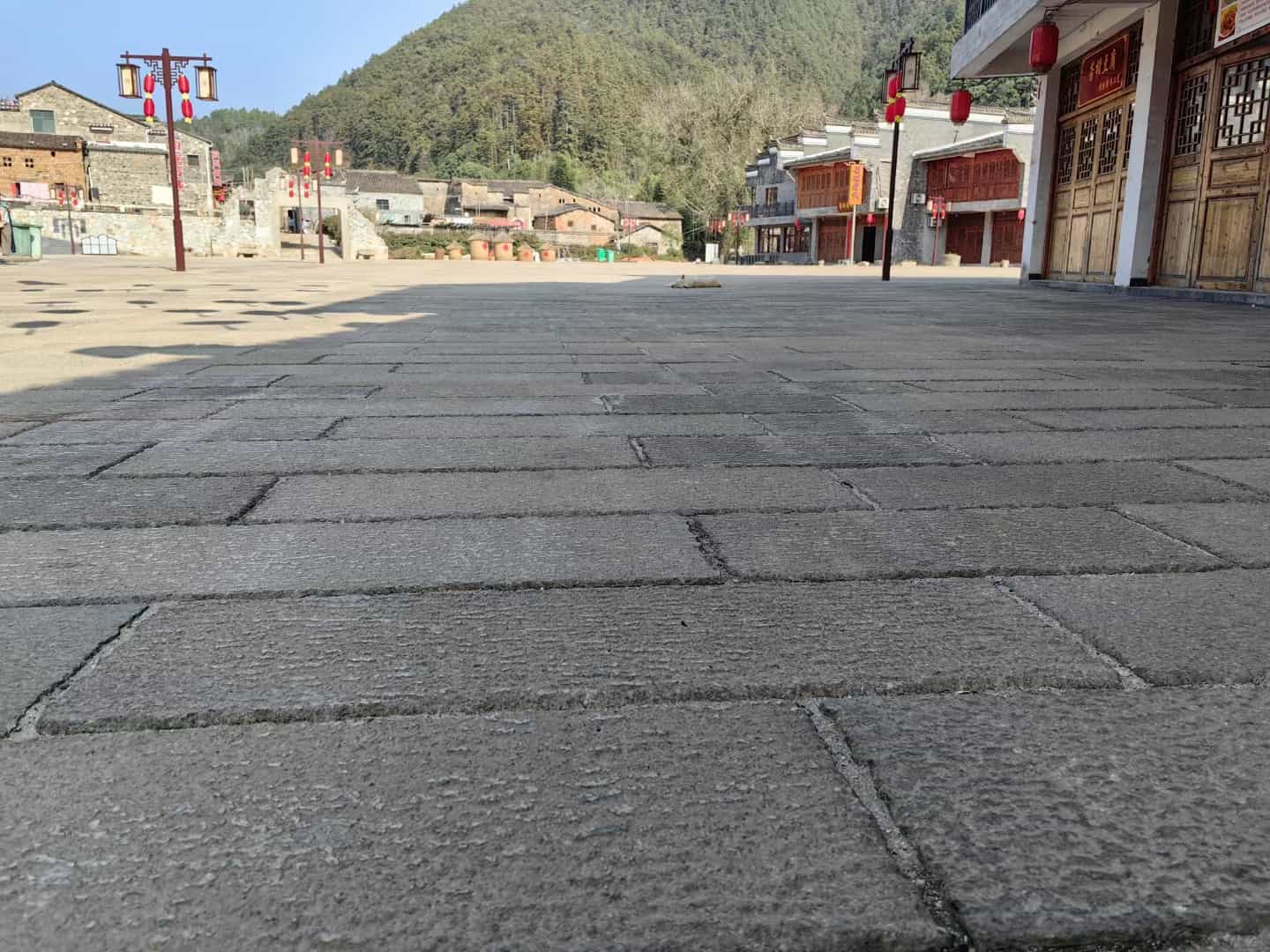 阜新仿古石铺装效果