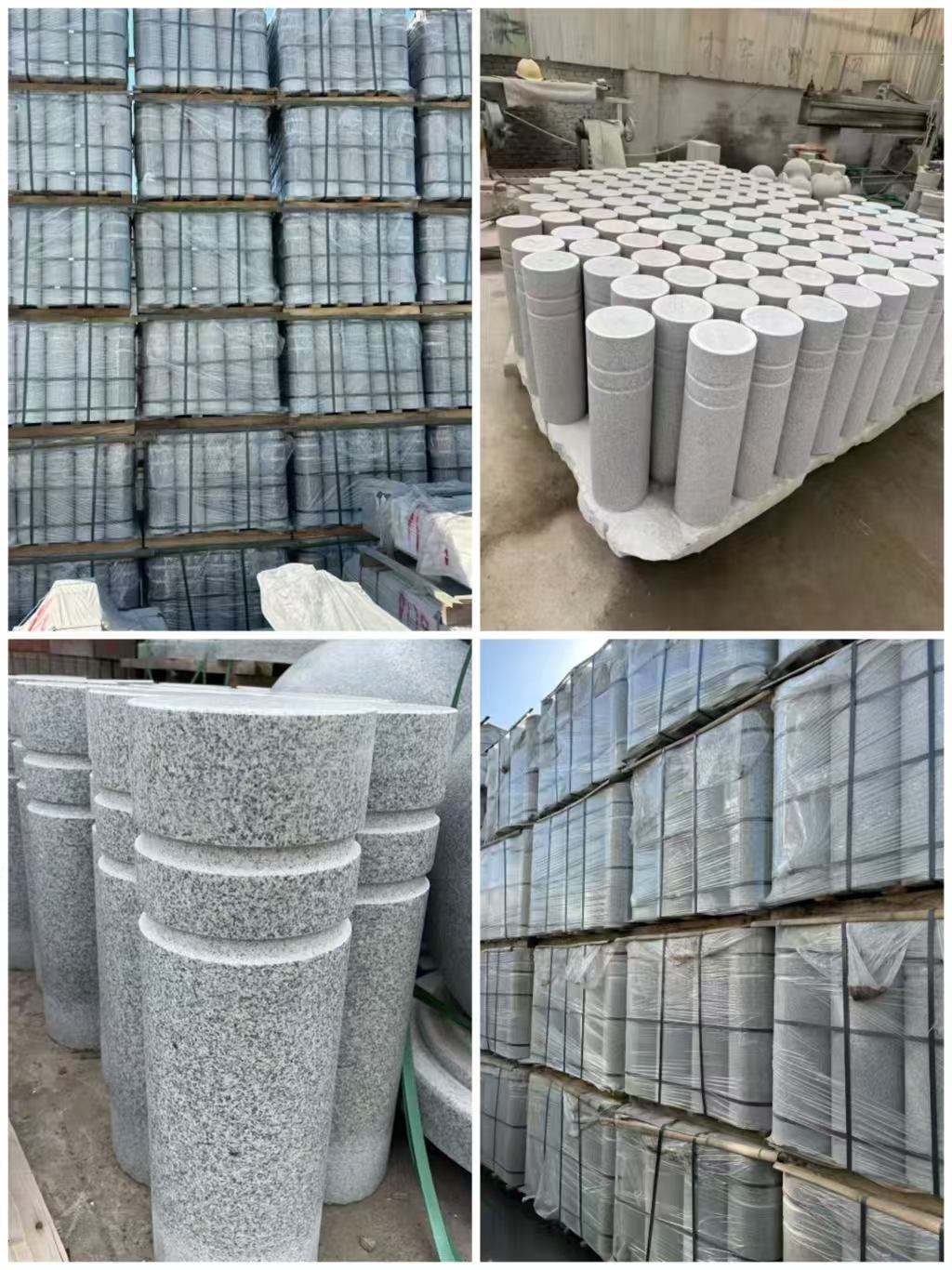 阜新 芝麻白花岗岩挡车柱、隔离柱多少钱