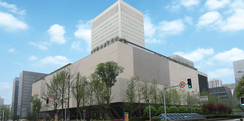 阜新花岗岩在外墙干挂案例